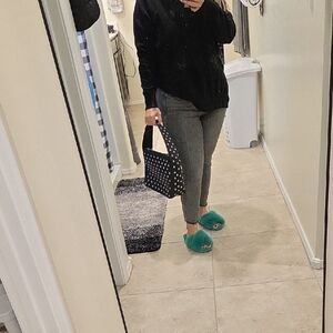 Black Studded Shoulder Bag